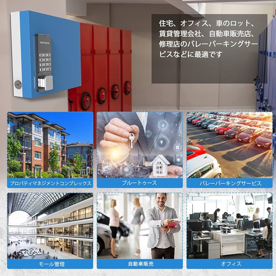 Amazon.co.jp: WeHere キーボックス セキュリティキーボックス